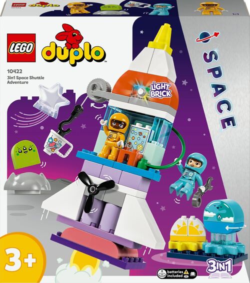 LEGO 10422 - Navette Spatiale 3 en 1 Duplo