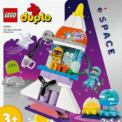 LEGO 10422 - Navette Spatiale 3 en 1 Duplo