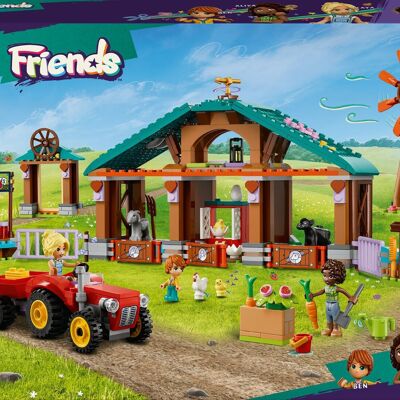 LEGO 42617 - Refugio de Animales de Granja Friends