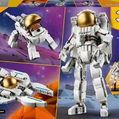 LEGO 31152 - Astronaute Dans L'Espace Creator