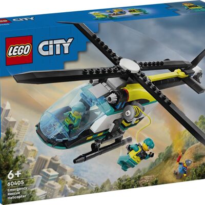 LEGO 60405 - Hélicoptère Des Urgences City