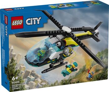 LEGO 60405 - Hélicoptère Des Urgences City 1