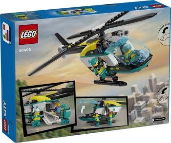 LEGO 60405 - Hélicoptère Des Urgences City 2