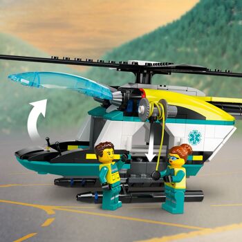 LEGO 60405 - Hélicoptère Des Urgences City 4
