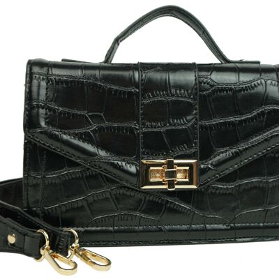 Bolso estilo cocodrilo 36390#