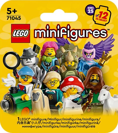 LEGO 71045 - Mini Figures Série 25 (Vendu en Présentoir seulement)