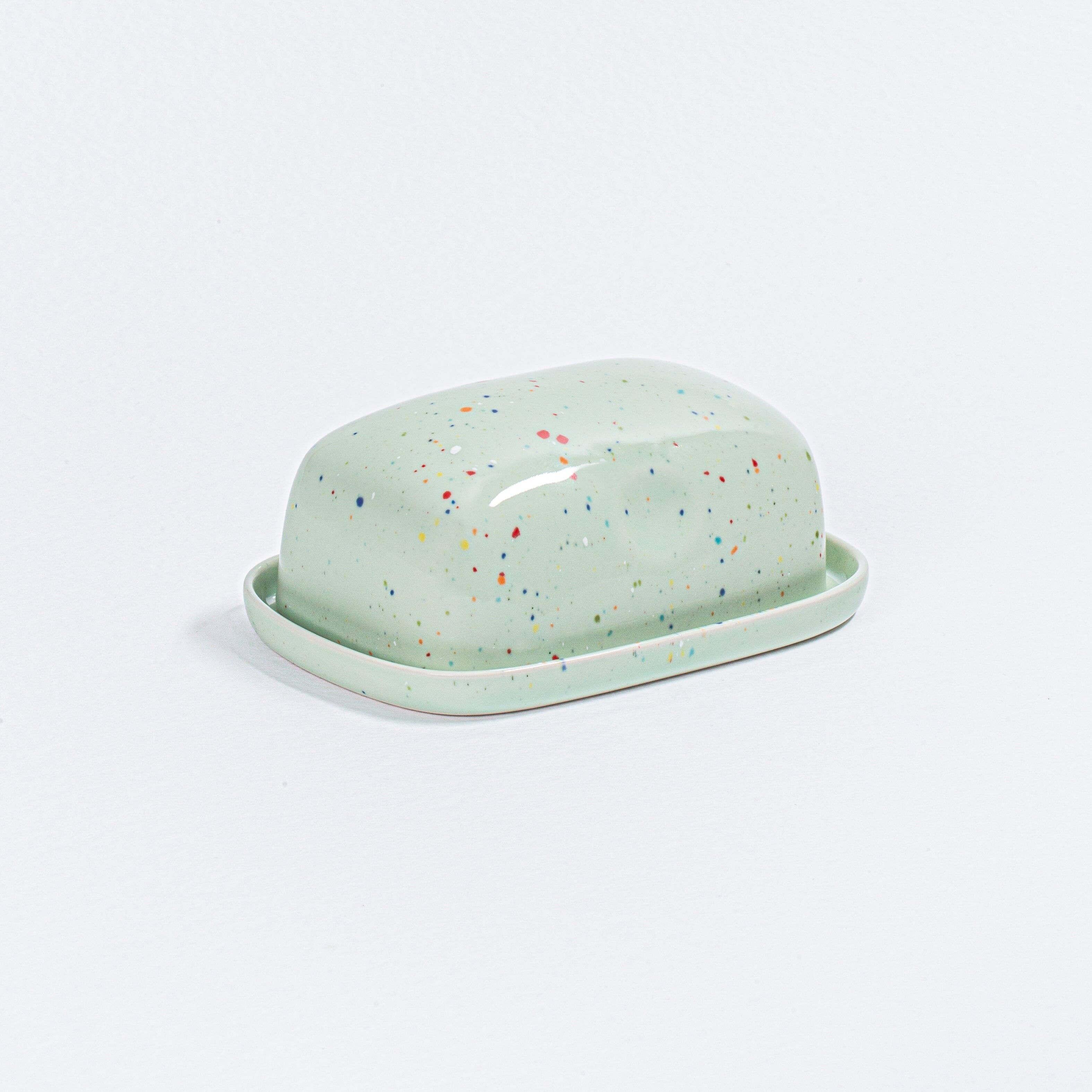 New Party Butterdose Grün