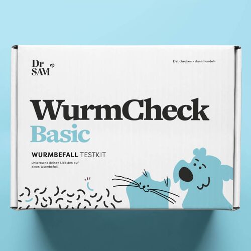 WurmCheck Basic - Labortest auf Würmer