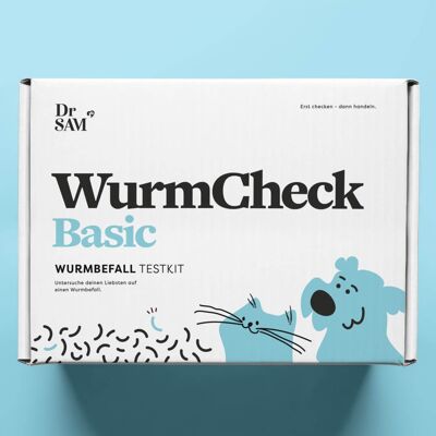 WurmCheck Basic - laboratory test for worms