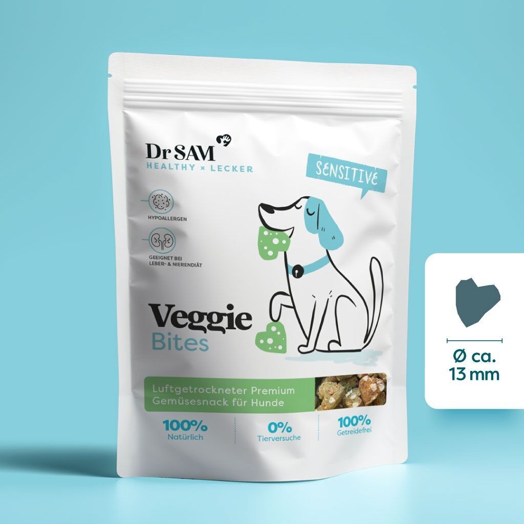 Veggie Bites 200g golosinas para perros