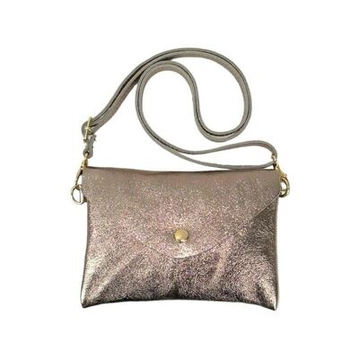 Leather Bag for Women with Shiny Effect. Promotion