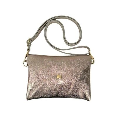 Borsa da Donna in Pelle con Effetto Lucido. Promozione