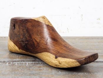 Forme de chaussure en bois vintage - Petit 2
