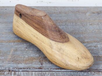 Forme de chaussure en bois vintage - Petit 10