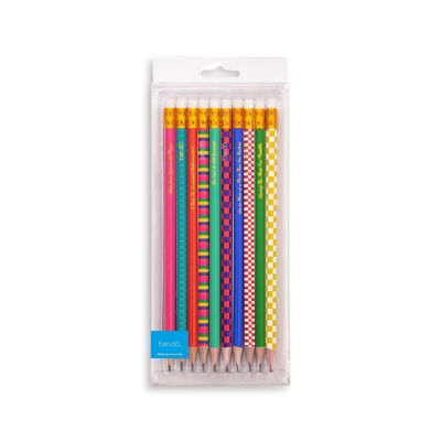 Ensemble de crayons pour écrire, assortis