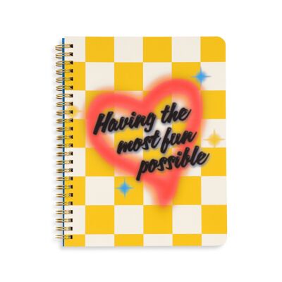 Rough Draft Mini Notebook, Most Fun Possible