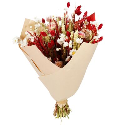 Fête des Mères - Fleurs Séchées - Bouquet Classique - Coeur