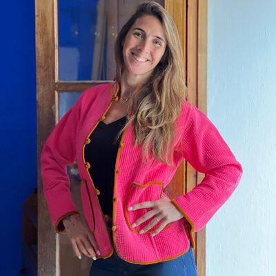 Giacche corte in velluto, eleganti e reversibili per la donna.