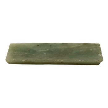 Baguette en cristal brut, 10x2x0.5 cm, Aventurine verte 1