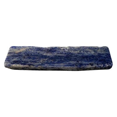 Rough Cut Crystal Wand, 10x2x0.5cm, Sodalite