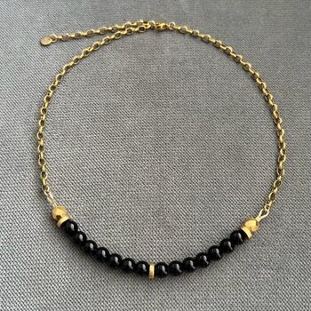 COLLIER ONYX