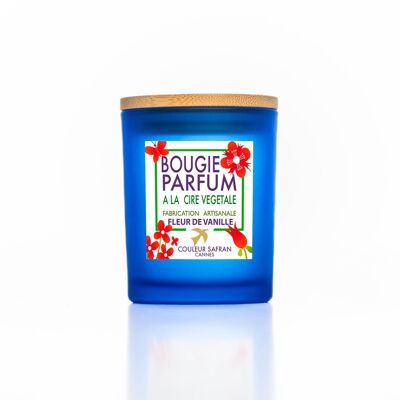 Bougie Parfumée Fleur de Vanille 100% Végétale & Artisanale -180 G