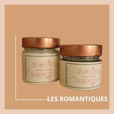 Bougie en cire de soja et colza -Amour Toujours - 180gr