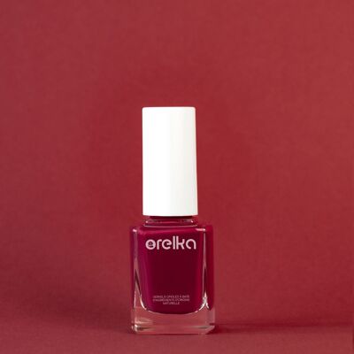 Vernis 3 en 1 bio-sourcé Prune Maïa