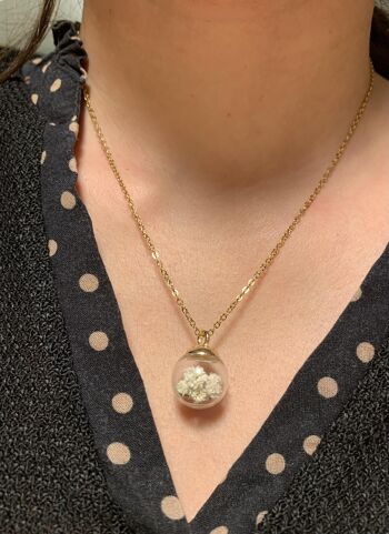 Collier "Gypsophile" 5