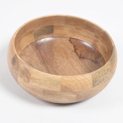 Natural Wooden Salad Bowl