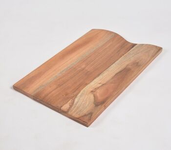 Planche de service en bois d'acacia faite à la main 2