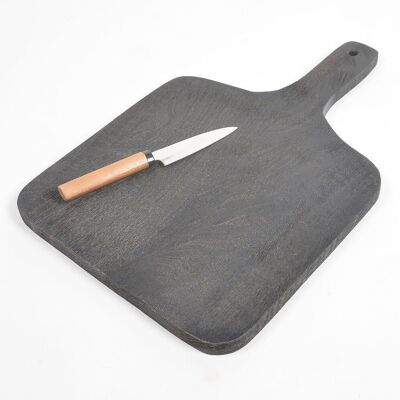 Classic Black Mango Wood Chopping Board