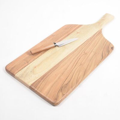 Sleek Raw Wooden Chopping Board