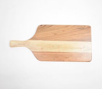 Planche à découper en bois brut élégante 3