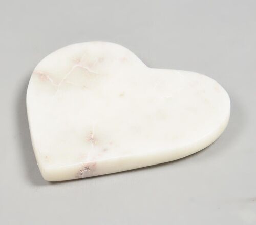 Heart-Shaped Marble Serving Platter