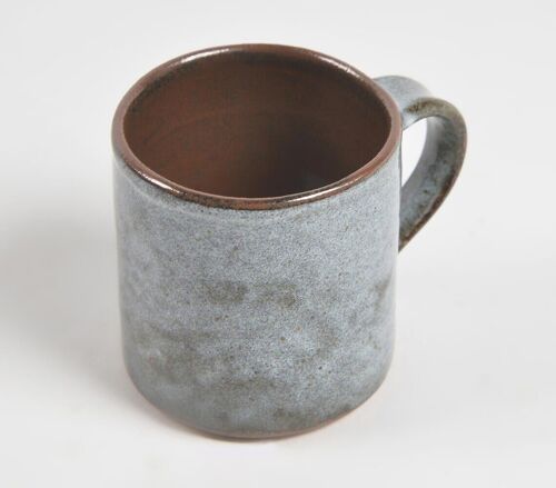 Opal Grey Clay Coffee Mug