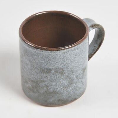 Opal Grey Clay Coffee Mug
