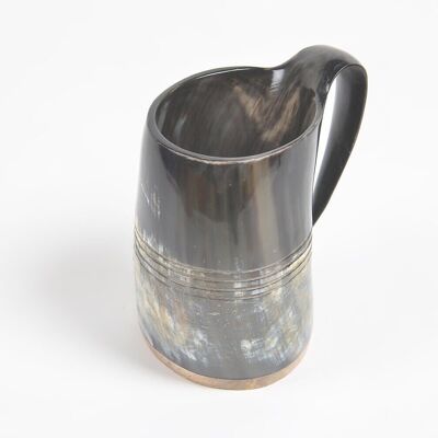 Hand Cut Recycled Horn Water Jug