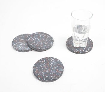 Cosmic Composite Stone Coasters (ensemble de 4) (petits) 1