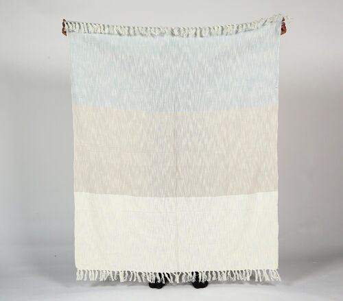 Muted Colorblock Handloom throw