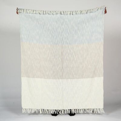 Muted Colorblock Handloom throw