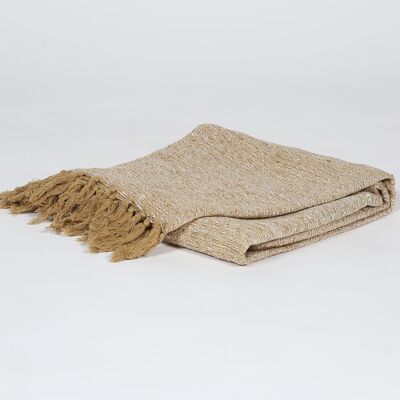 Handloom Cotton Sandy throw