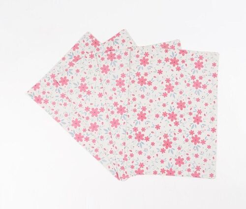 Printed Floral Cotton Placemats (set of 4)