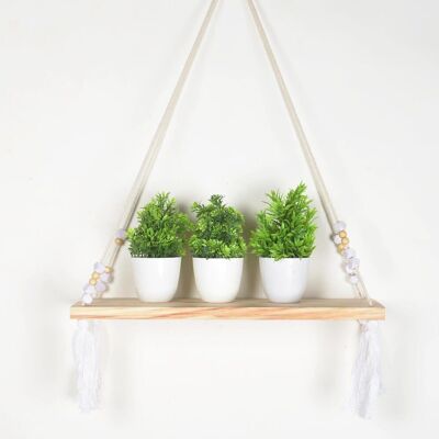 Boho Wall Hanging Shelf