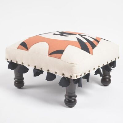 Statement Tiger Upholstered Bench