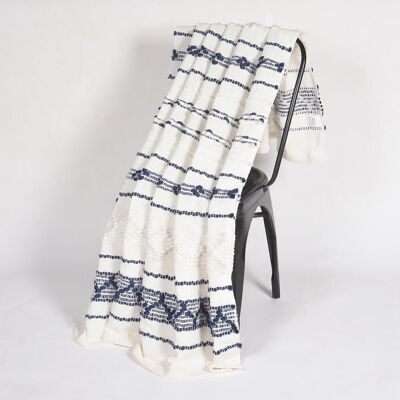 Striped & Panelled Beach Throw