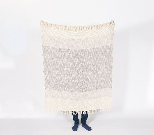 Handwoven Cotton Throw Eco