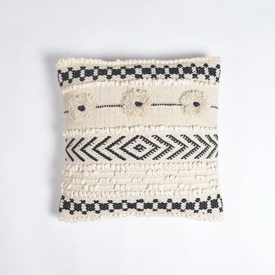 Housse de coussin géométrique monotone