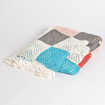 Geometric Crochet Throw