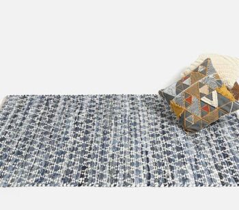 Tapis en coton et jute Diamond Design 4